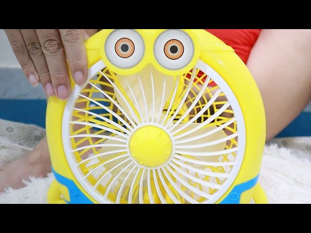 Mini table fan, convenient for cars, easy to use | Kaye Torres Mp88 - Inside the mirror