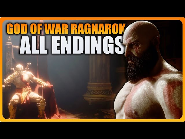 God of War Ragnarok - All Endings (Main Ending, Secret Ending & Valhalla Ending)