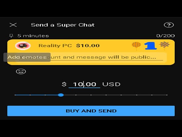 YouTube Super Chat - Live Stream Purchases Instructions