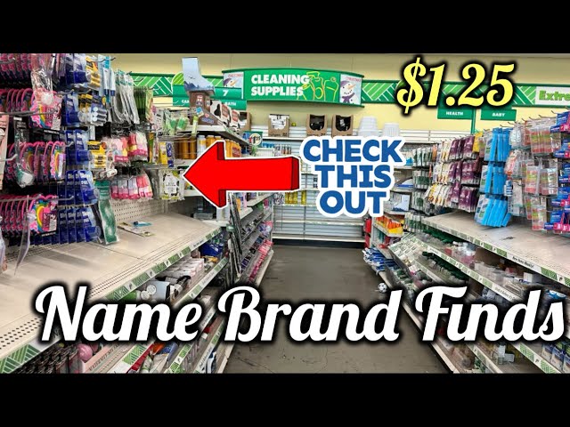 DOLLAR TREE 🔥😳SHOCKING NAME BRAND FINDS FOR $1.25 | MUST WATCH‼️🛍️🔥 #dollartree #new