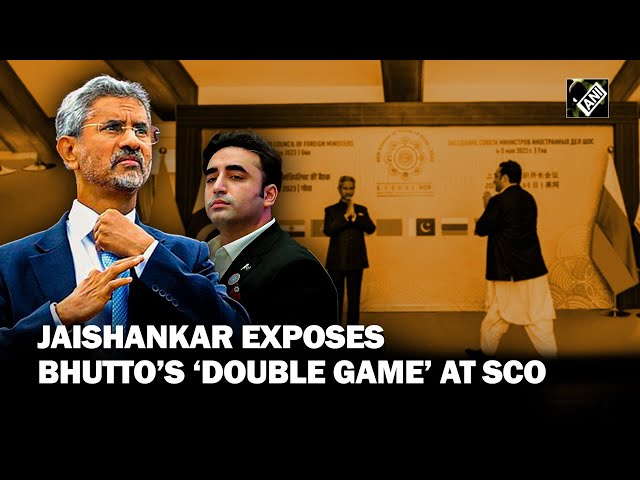 Jaishankar reveals Bilawal Bhutto’s sinister double game at the SCO Meet in Goa