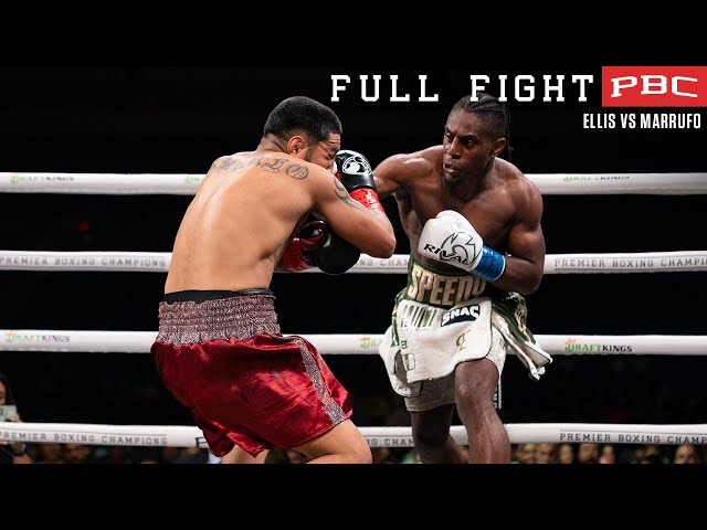Ellis vs Marrufo FULL FIGHT: July 9, 2022 | PBC on Showtime