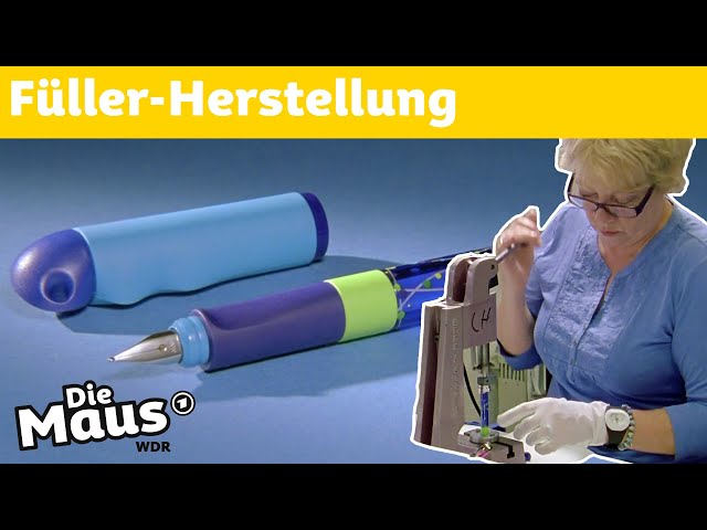 Wie funktioniert eine Füllfeder? | DieMaus | WDR