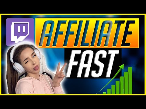 How To Become A Twitch Affiliate Fast - Make money STREAMING
