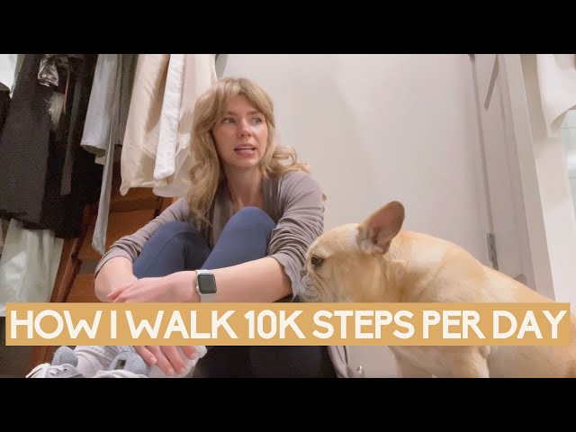 How I walk 10k Steps per Day with a 9-5 Desk Job | Registered Dietitian Weight Loss Tips | Exercise