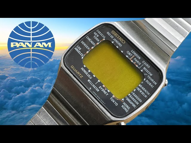 1978 Seiko Pan Am M158-5000 Vintage Digital Watch Restoration