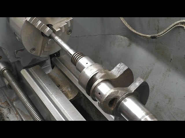 Stuart Engine Restoration Part  8 A  Crank Shaft