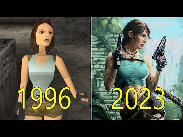 Evolution of Tomb Raider Games 1996-2023