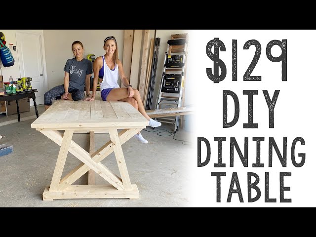 $129 DIY Dining Table