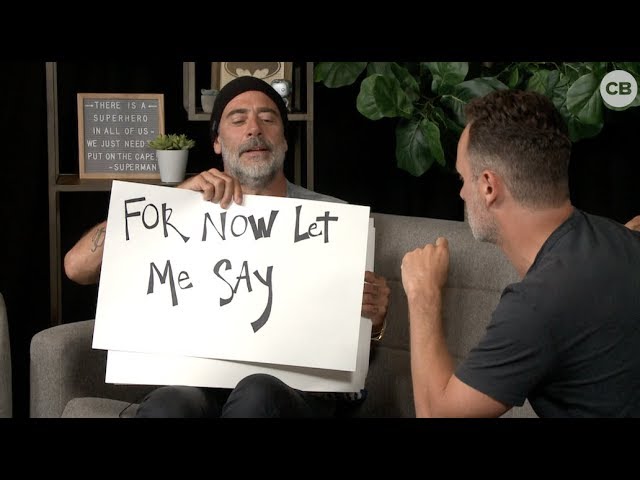 Jeffrey Dean Morgan Says Goodbye to Andrew Lincoln - Love Actually-Style