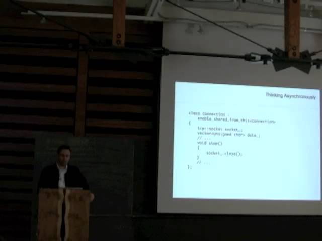 Christopher Kohlhoff: Thinking Asynchronously: Designing Applications with Boost.Asio