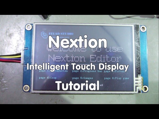 #56 Inexpensive Intelligent Touch Displays for Arduino, ESP8266, and others: Nextion (Tutorial)