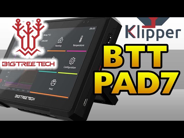 Big Tree Tech Klipper Pad7 Setup and Review