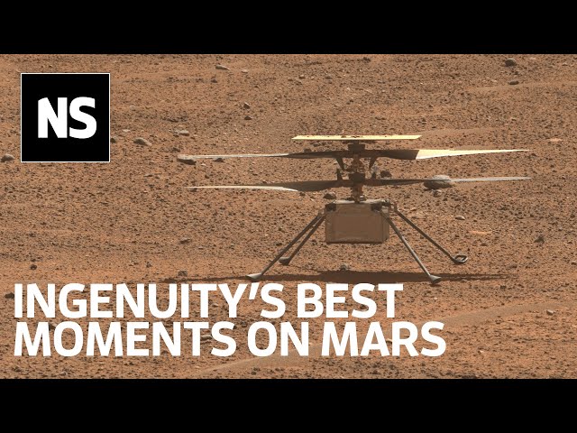 Watch Ingenuity's highlights as NASA's Mars helicopter mission ends after 72 flights