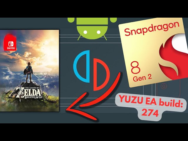 [Yuzu Android 274] Zelda Breath of the Wild - Snapdragon 8 Gen 2