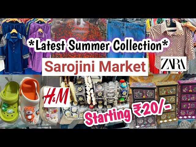 Sarojini Nagar Market Delhi | Latest Collection 2024 With Shop Number #sarojininagarmarketdelhi