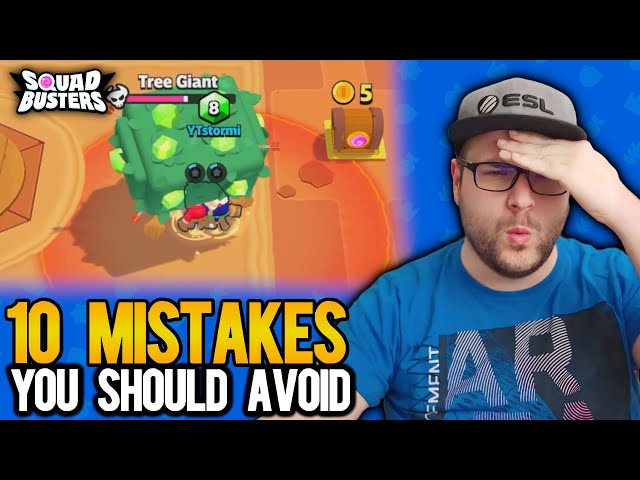 ❌10 MISTAKES YOU SHOULD AVOID!  Squad Busters