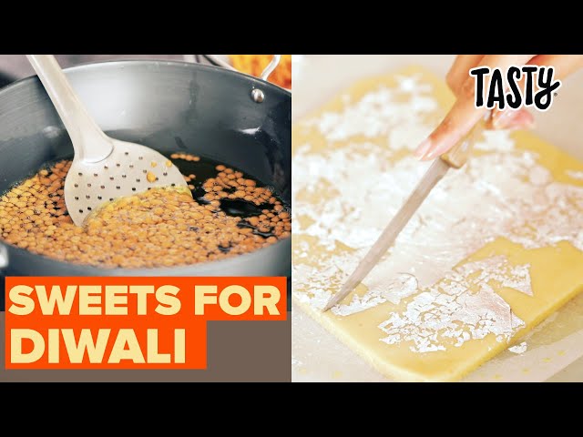 I Tried Making 3 Popular Diwali Sweets • Tasty