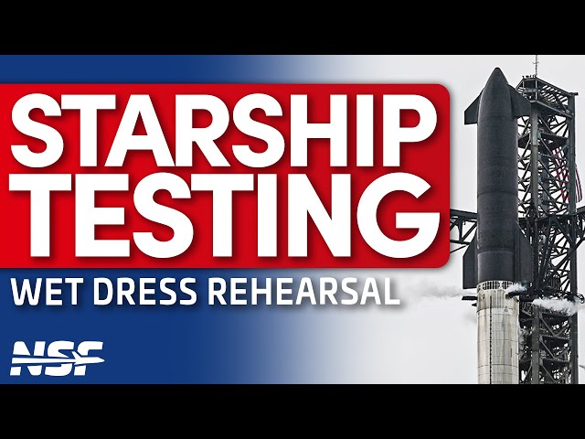 SpaceX Performs Third Attempt of B10/S28 Wet Dress Rehearsal