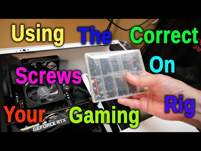 How to Know Where to Use the Different Screws When Building Your Gaming PC