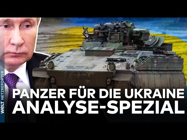 PANZER FÜR UKRAINE: Militärexperten analysieren die Ankündigungen von Deutschland, Frankreich & USA