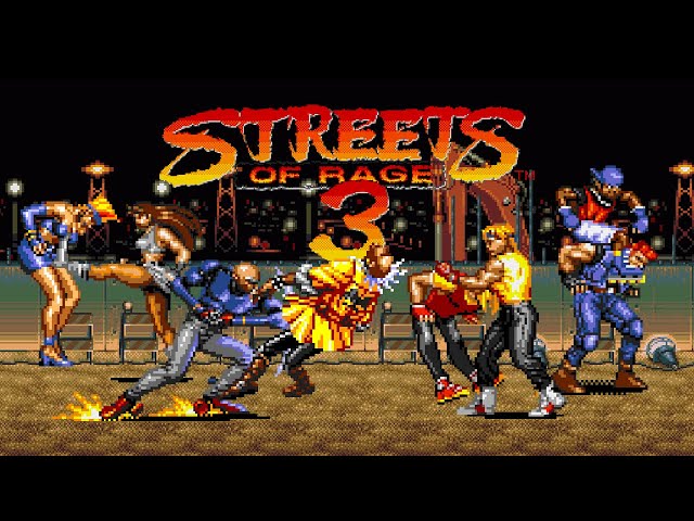 Streets of Rage 3 / ベア・ナックルIII (1994) Sega - 2 Players [TAS]