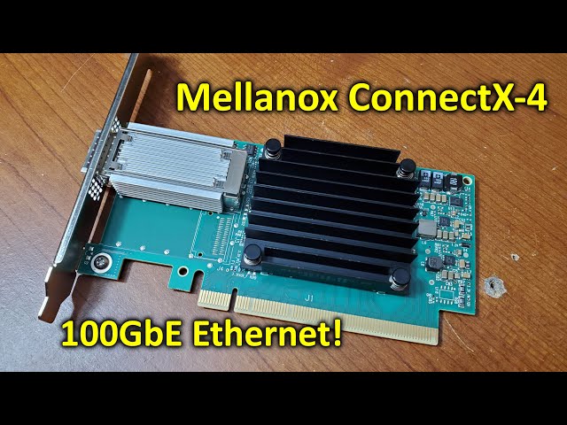Mellanox ConnectX-4 100Gb NIC, Firmware Update and Ethernet Mode