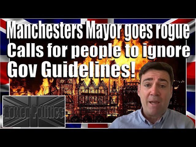 Manchester Mayor thinks hes a Democrat and tells people to ignore the Gov!