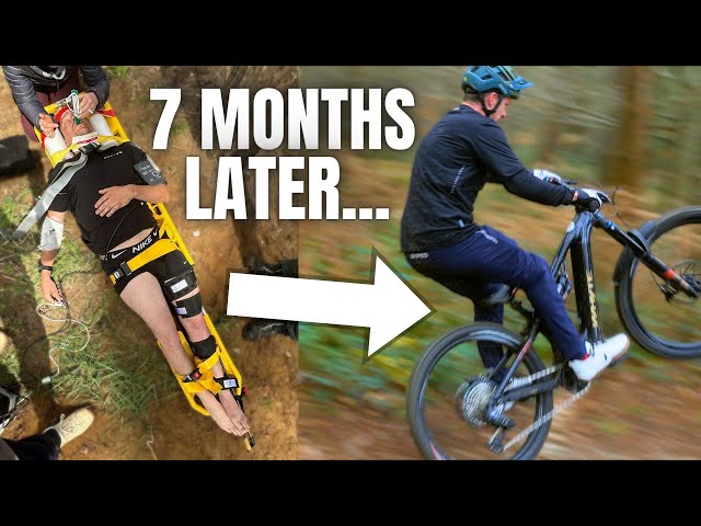 From Broken Femur, To Back On The Bike | Pro Freerider Daryl Brown's Recovery