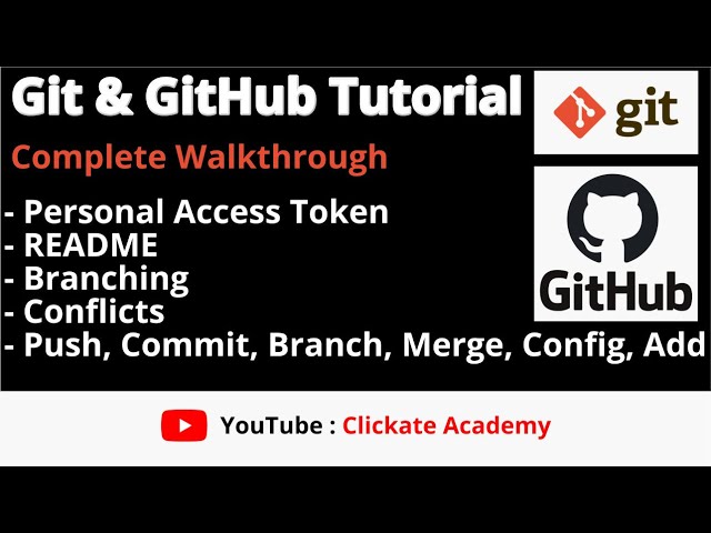 Git & GitHub Tutorials with Personal Access Token Creation | 0x01. Git