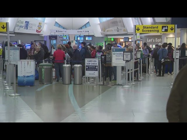 Rainbow Bridge explosion | Delays inside the Buffalo airport