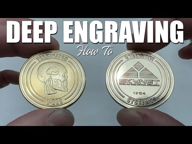 Deep Engraving Metal Coins - Full Instructions & Fiber Laser Settings
