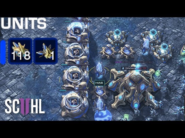 HAS WITH 118 PROBES?! - Starcraft 2: Nation Wars 2019