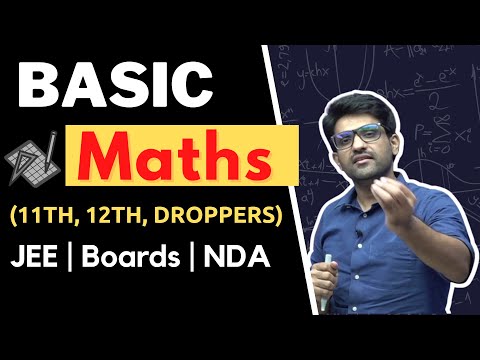Basic Maths, Modulus and Inequalities Complete Playlist For Class 11, 12th & JEE | Aman Malik Sir