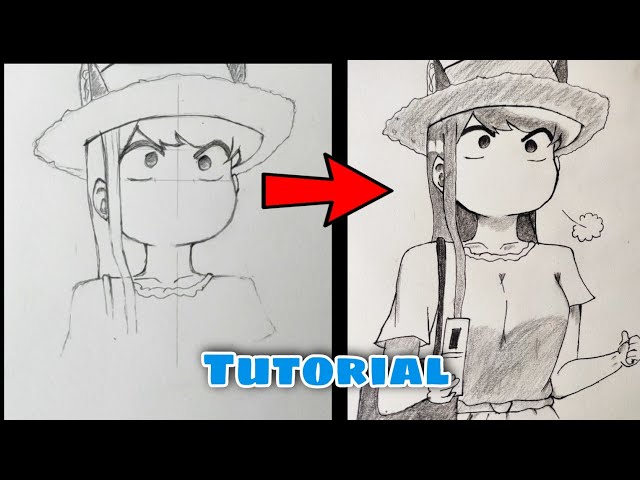 [Tutorial] How to Draw Cute Komi-San [Step by Step] Komi Can't Communicate - ANIME LO. ART
