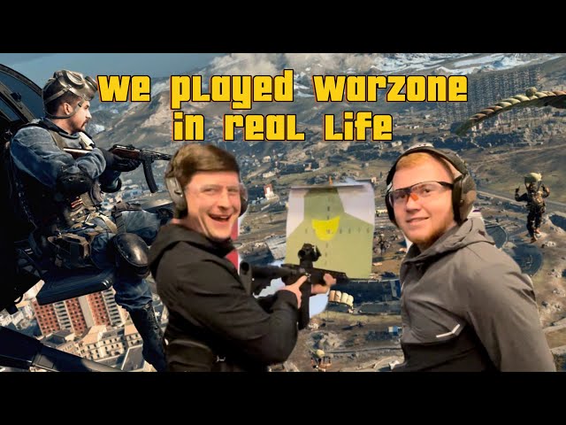 We played Call of Duty: Warzone in real life!