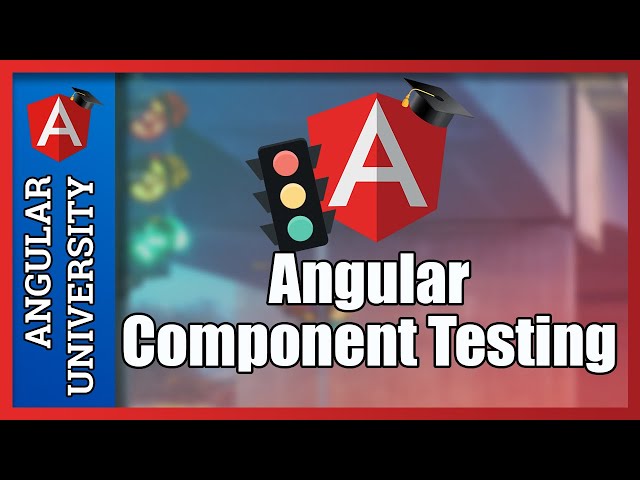 💥 Angular Component Testing  - Test Setup with the async Test Utility