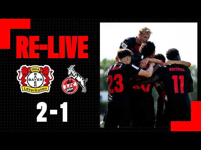 RE-LIVE: Bayer 04 Leverkusen U19 🆚 1. FC Köln U19 2:1 | A-Junioren-Bundesliga, 5. Spieltag