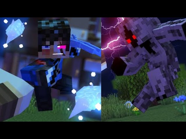 "Black And Blue" SashaMT Animations Full Series #1-2 | Rain & JeffVix A Minecraft Music Video
