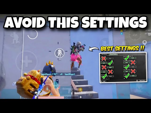 All Basic & Advance Control Settings Guide | How To Get Best Pubg Mobile Settings in 2024