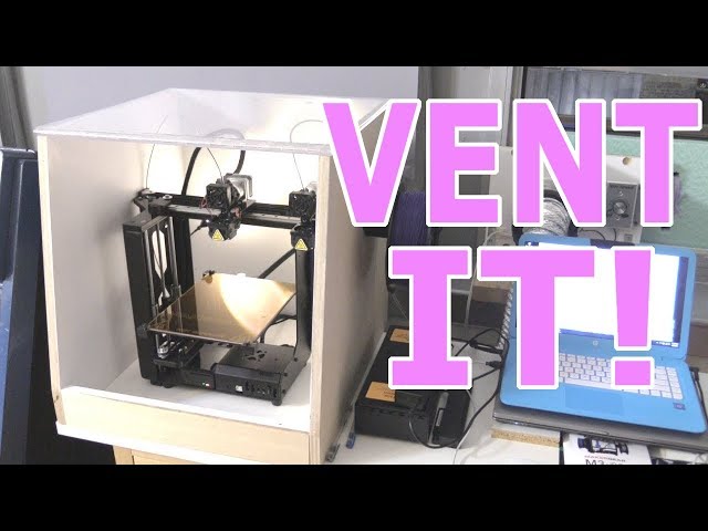 Making My M3 3D Printer Vent Hood