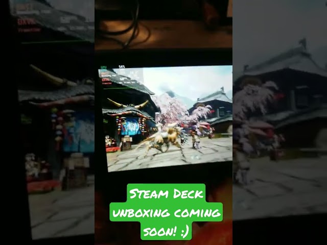 Monster Hunter Rise on Steam Deck