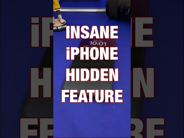Most Insane iPhone HIDDEN Feature Ever !!! #iphone #apple