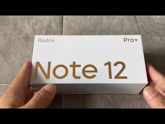 Redmi Note 12 Pro Plus Blue Unboxing!/ 120W/ 200MP/ 256GB/ MTD 1080/ OLED Display!