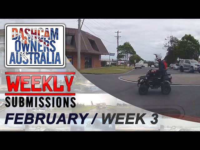 Dash Cam Owners Australia Weekly Submissions February Week 3