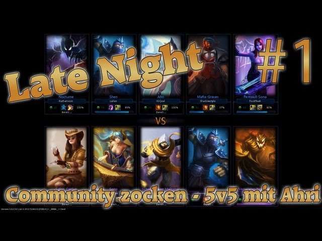 League of Legends Late Night - Community zocken Normal (Ahri)