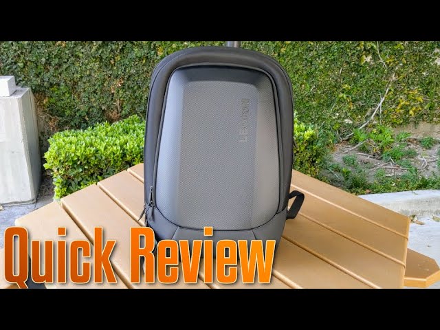 Lenovo Legion 17" Armored Backpack II - Quick Review