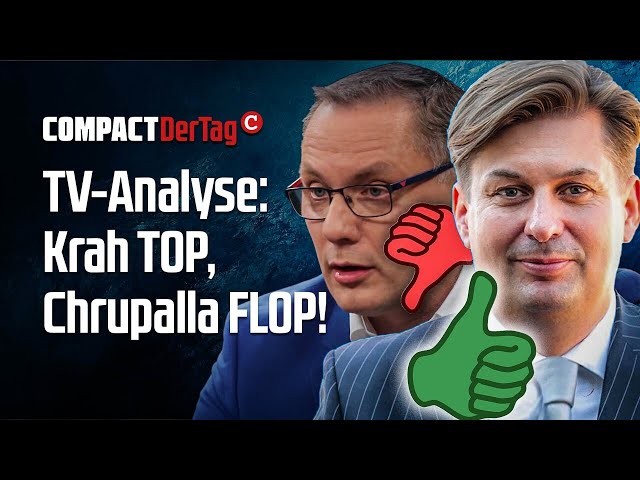 TV-Analyse: Krah TOP, Chrupalla FLOP!💥