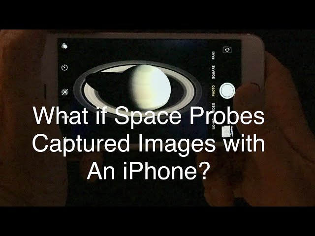 If Iconic Space Photos Had Been Taken With a Smartphone Camera