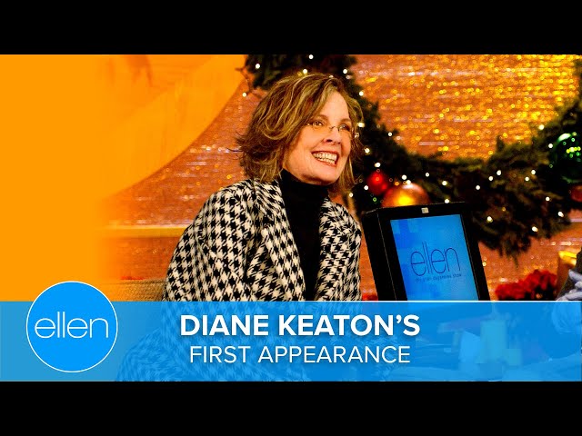 Diane Keaton’s First Appearance on ‘Ellen’
